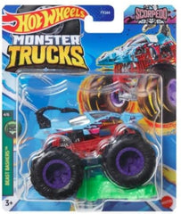Hot Wheels Scorpedo blue die-cast truck for action-packed play and display