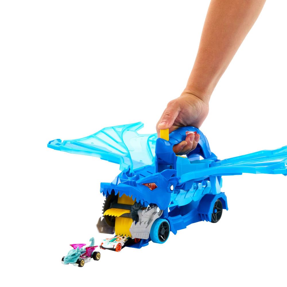 Hot Wheels second dragon unlocks raceway for extended play.