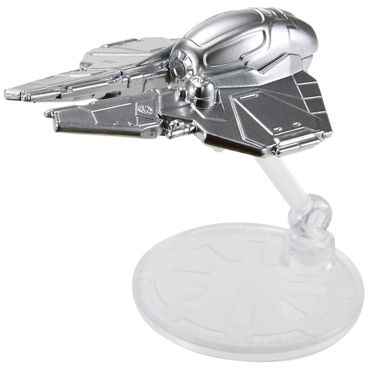 Hot Wheels Obi-Wan Interceptor with premium finish for display and collection.