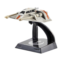 Hot Wheels Snowspeeder packaging image highlights eco-friendly materials and branded presentation.