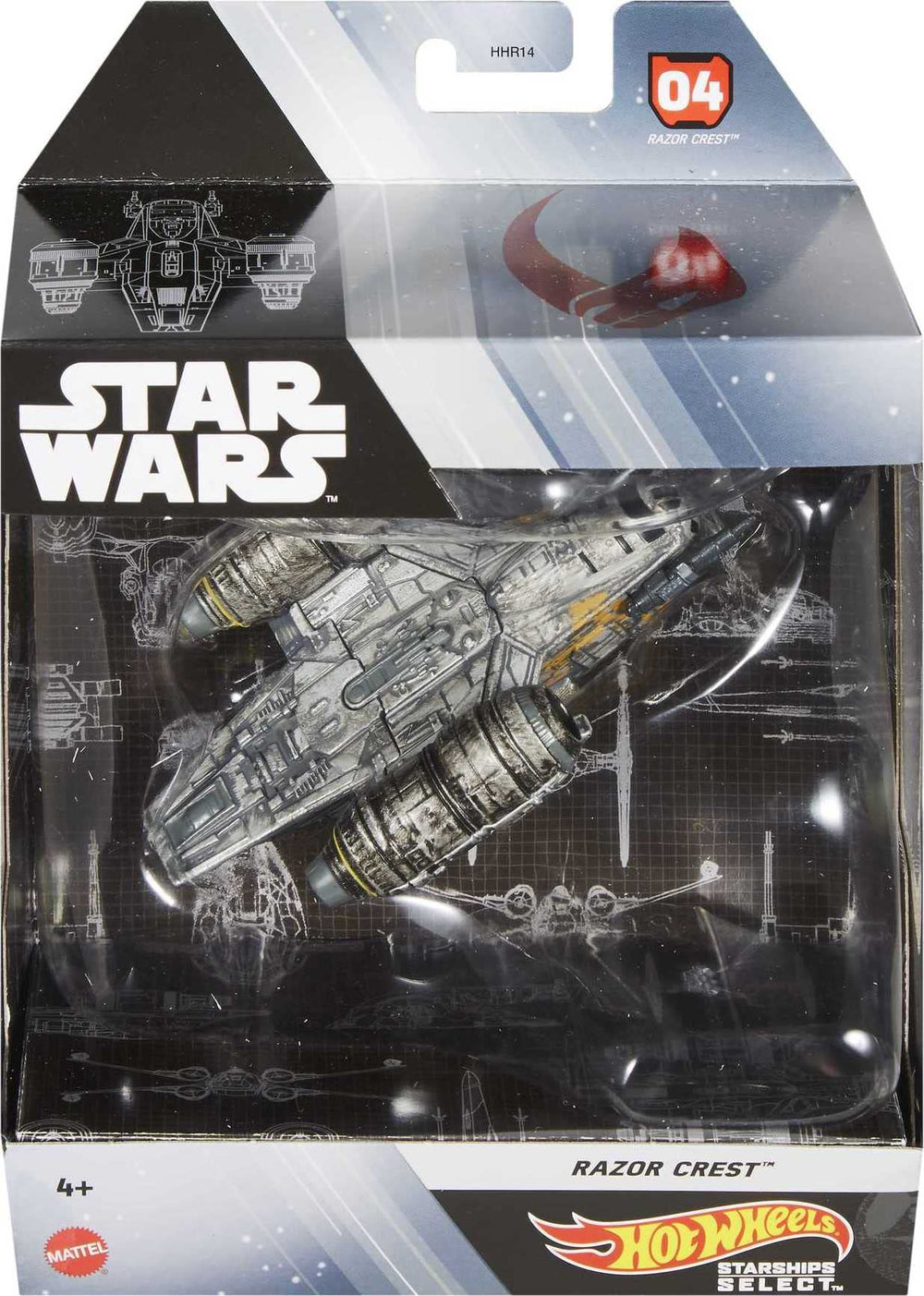 Hot Wheels Star Wars Starships Select collectible fleet for adult collectors.
