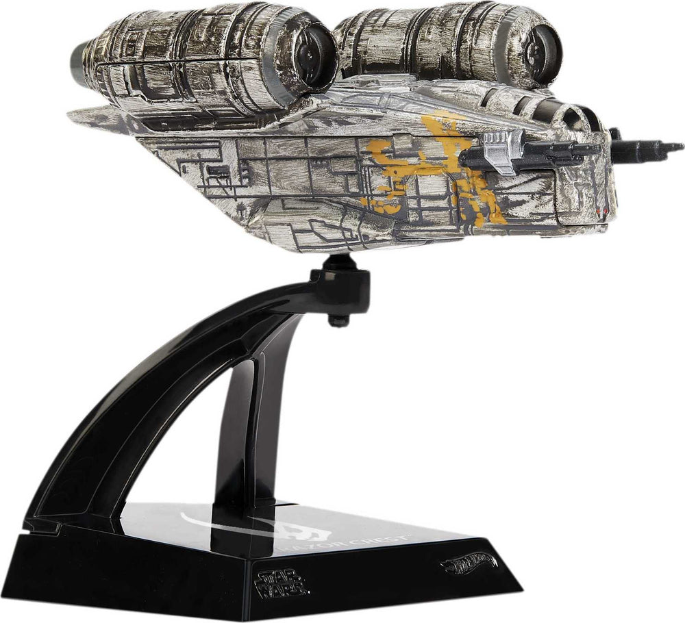 Hot Wheels Star Wars Starships Select rear view showing movable parts.