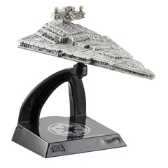 Hot Wheels Star Destroyer with stand ideal for immersive display and collection.