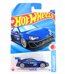 Hot Wheels Subaru BRZ 1:64 diecast, ideal for display or play.