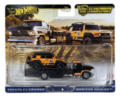 Hot Wheels Team Transport Toyota FJ Cruiser Horizon Hauler #81 with detailed off-road styling and premium finish.