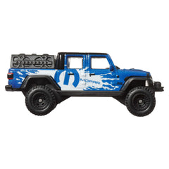 Hot Wheels Terra Trek Jeep Gladiator rear-angle emphasizes rugged silhouette