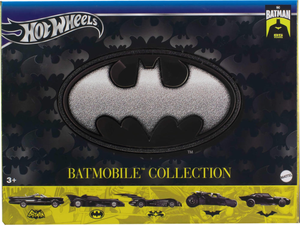Hot Wheels The Batman Batmobile 1:64, zinc-alloy casting highlight, premium display piece.