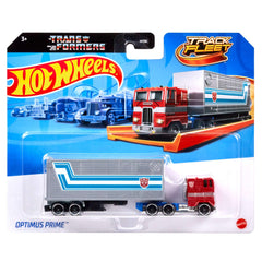 Hot Wheels truck with vivid graphics inspires fast-paced racing moments.