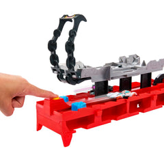 Hot Wheels Ultimate Dual Dragon Transporter stores 20+ vehicles on dragons and base