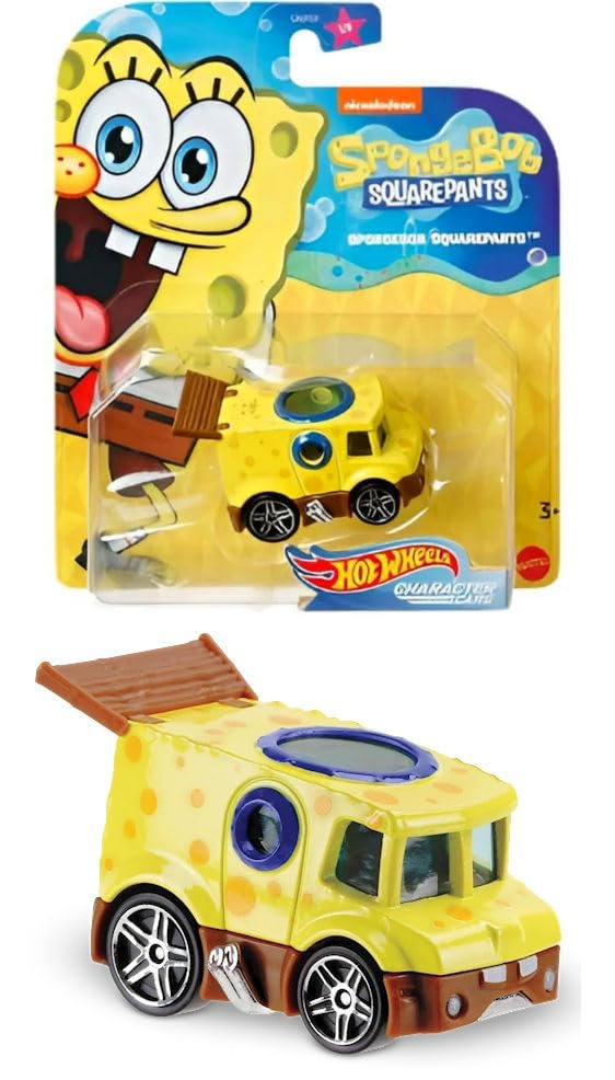 Hot Wheels Bikini Bottom display-ready die-cast bundle inspires imaginative play