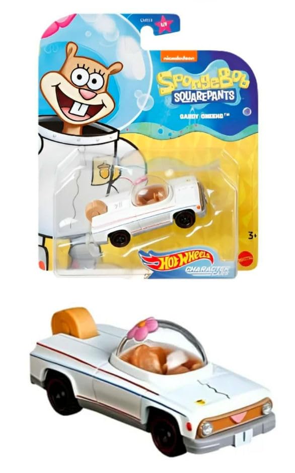 Hot Wheels SpongeBob yellow bubble-van delivers playful, eye-catching vibe
