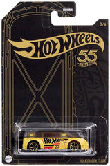 Hot Wheels Volkswagen T1 GTR Pearl & Chrome Chase, ideal for display and collection
