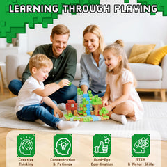 HOTERA magnetic blocks inspire endless creativity and collaborative play.