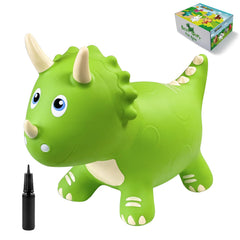 HotMax dinosaur bouncy horse packaging presents gift-ready excitement
