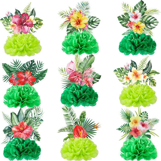 Hotop Hawaii Luau honeycomb centerpiece adds tropical flair to your table