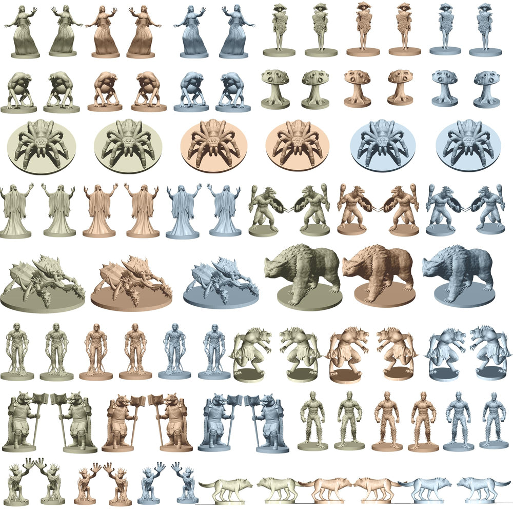 House of Bodian werewolf figure for intense woodland encounters and boss-level moments.