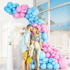 HOUSE OF PARTY pink 12in balloons for cohesive garland construction