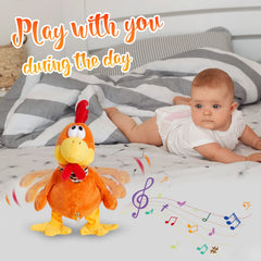 Houwsbaby battery compartment access for easy setup and quick play