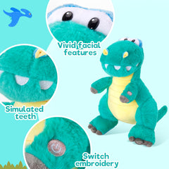 Houwsbaby dino night light offers gentle mood lighting for kids' rooms