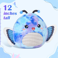 Houwsbaby premium plush material close-up shows soft, durable fabric.