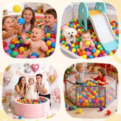 Hovenlay ball pit balls in bounce house supporting active bounce-time fun.