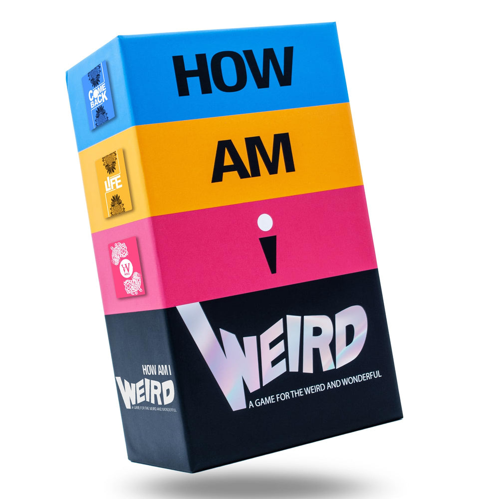 How Am I Weird cover art inviting family game night