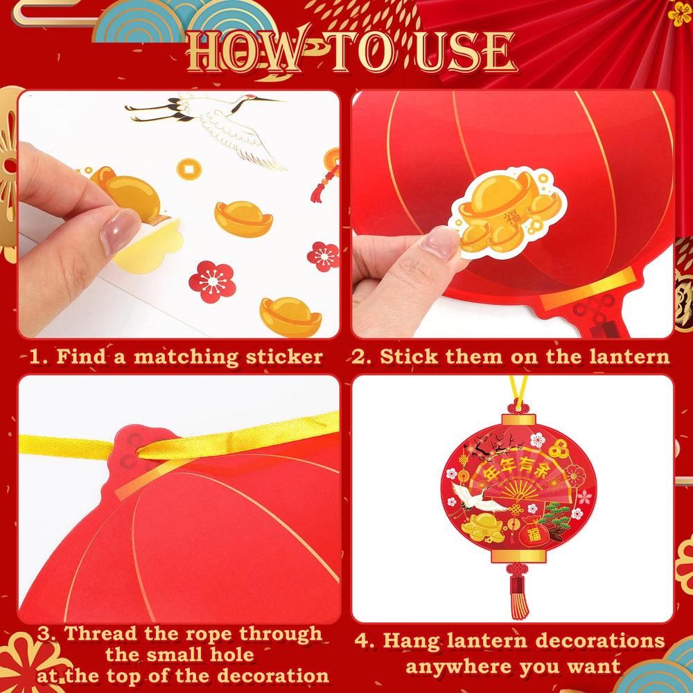 HOWAF six lantern designs collection for engaging kids in crafts
