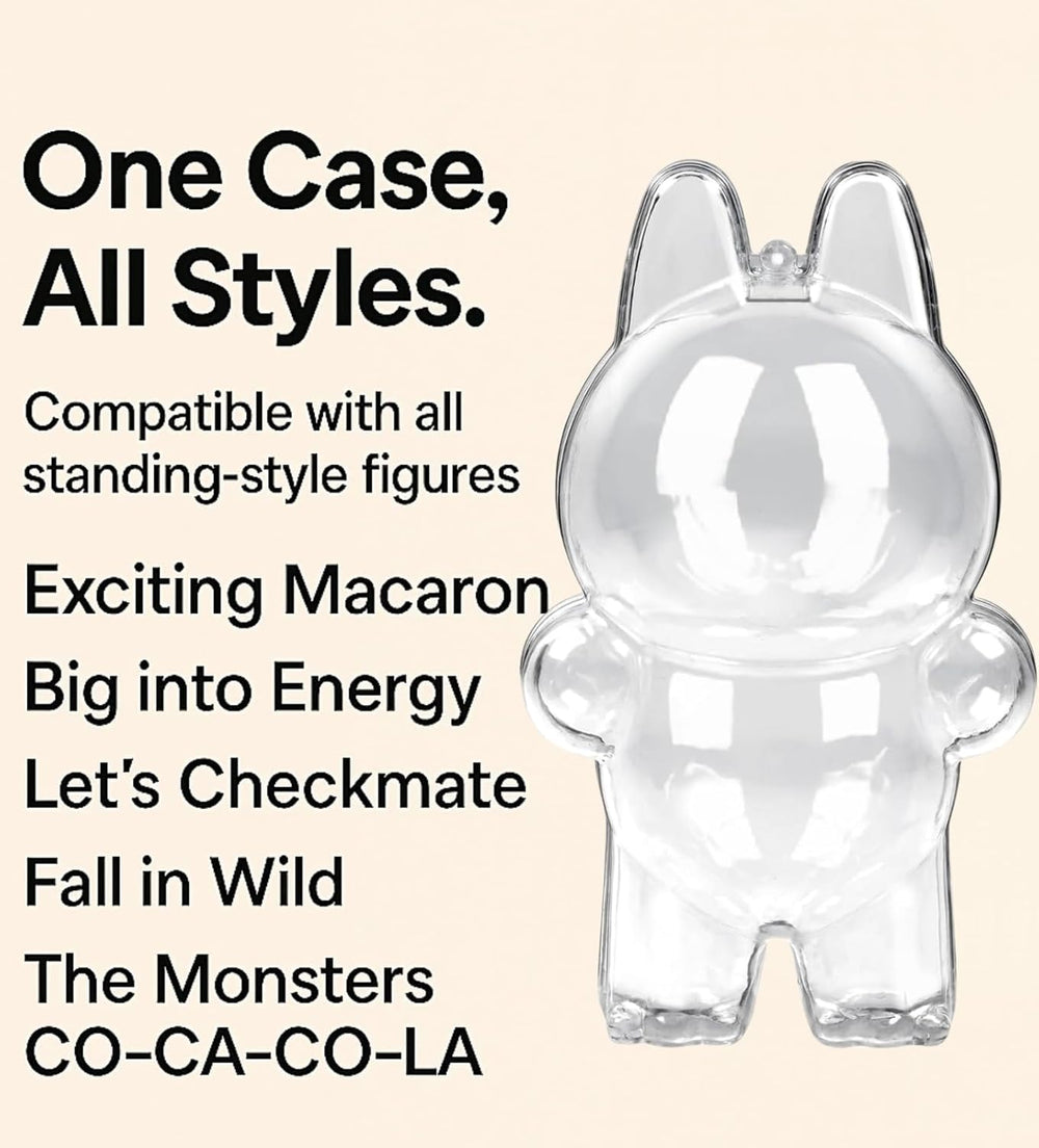 Howgoody dustproof-display-box keeps figures clean while preserving visibility.