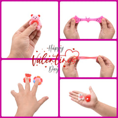 Decor ideas for Howzcci valentines card and squishy toys