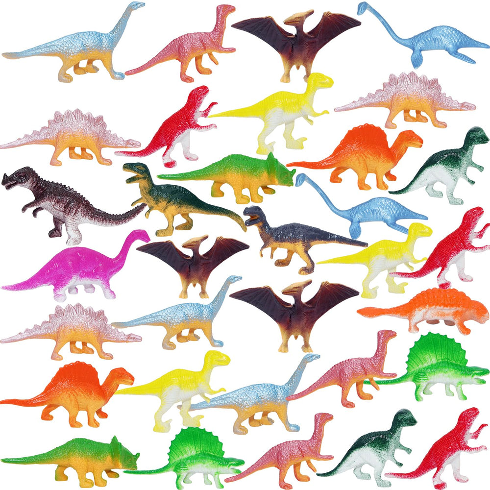 HOXBUR dinosaur mini figures set for cake toppers and Easter eggs