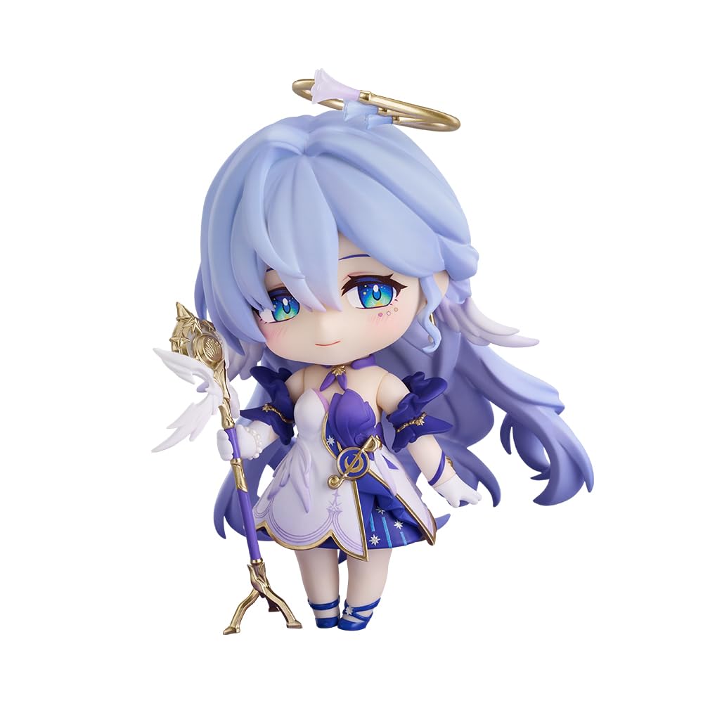 HOYOVERSE Robin Nendoroid close-up portrait with precise paint