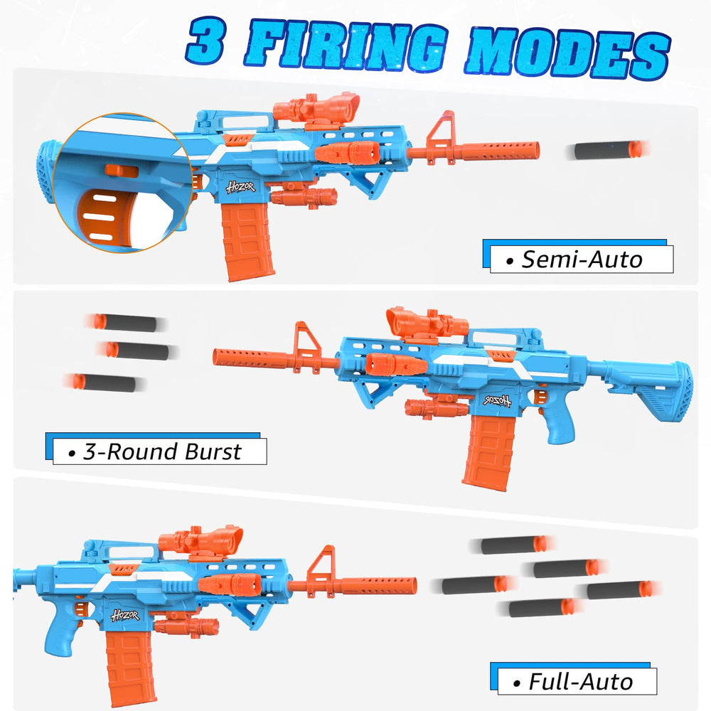 Hozor TriFireX dual magazines ready for 22-dart battles