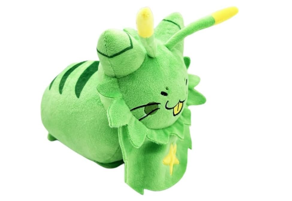 HQRYSH Gnarpy plush stitching detail demonstrates durable construction