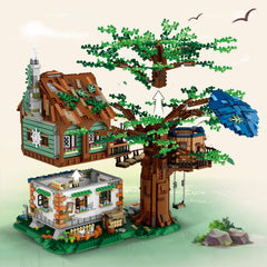 HSANHE Idea Tree House summer leaves capture vibrant seasonal accents