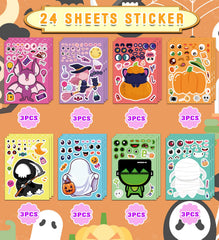 HSHFAMIIY witch pattern stickers to enhance party decorations and DIY projects