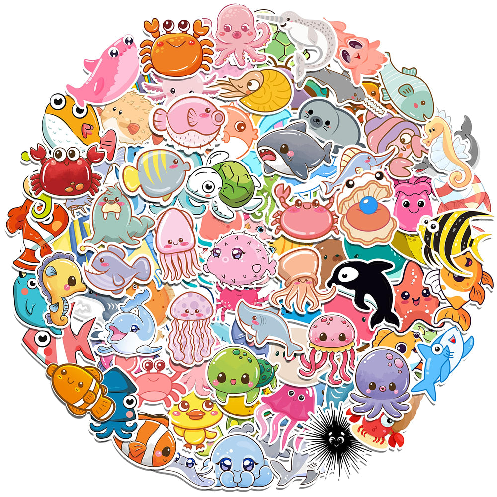 HSHFAMIIY waterproof-residue-free-stickers remove cleanly.