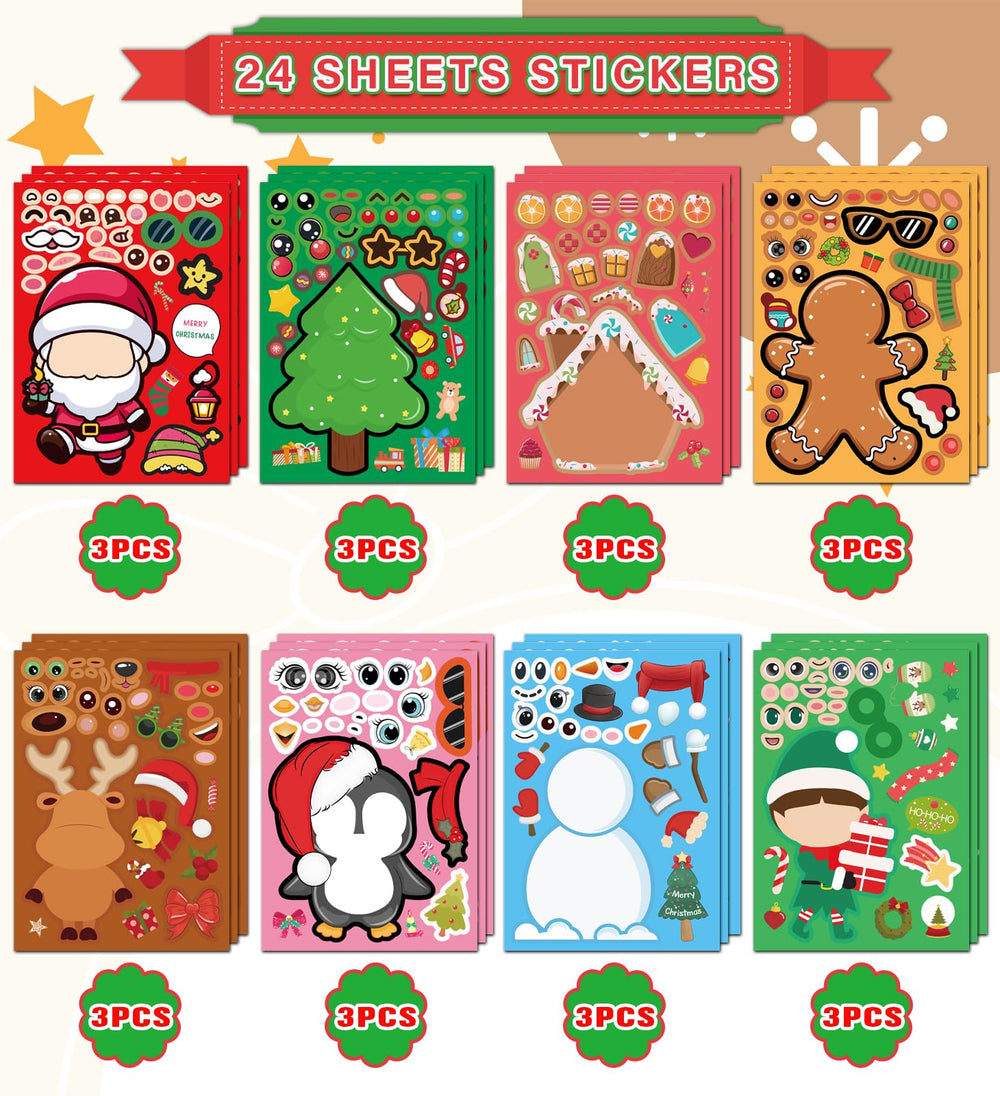 HSHFAMIIY Reindeer designs ideal for gift wrapping accents.