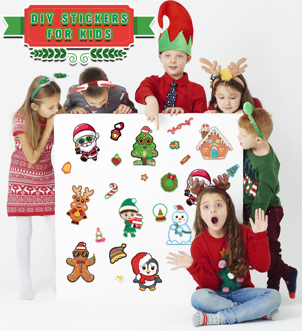 HSHFAMIIY Santa Claus designs spark festive cheer on cards.