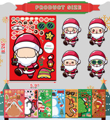 HSHFAMIIY Snowman designs for playful holiday crafts and greetings.