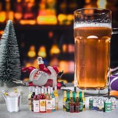 HSJH dollhouse bar decor boosts tiny party ambiance