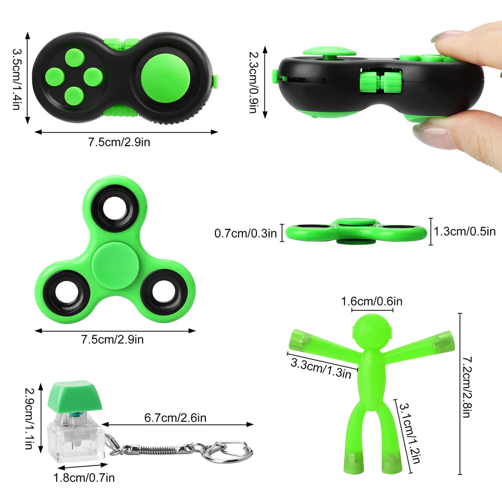 HTSHO fidget pad green provides tactile focus and stress relief