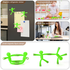 HTSHO fridge magnet man-3 green for easy, hands-on fun