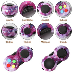 HTSHO keyboard fidget keychain portable stress relief on the go.