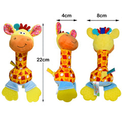 HUADADA colorful character rattle engaging baby sight and auditory senses