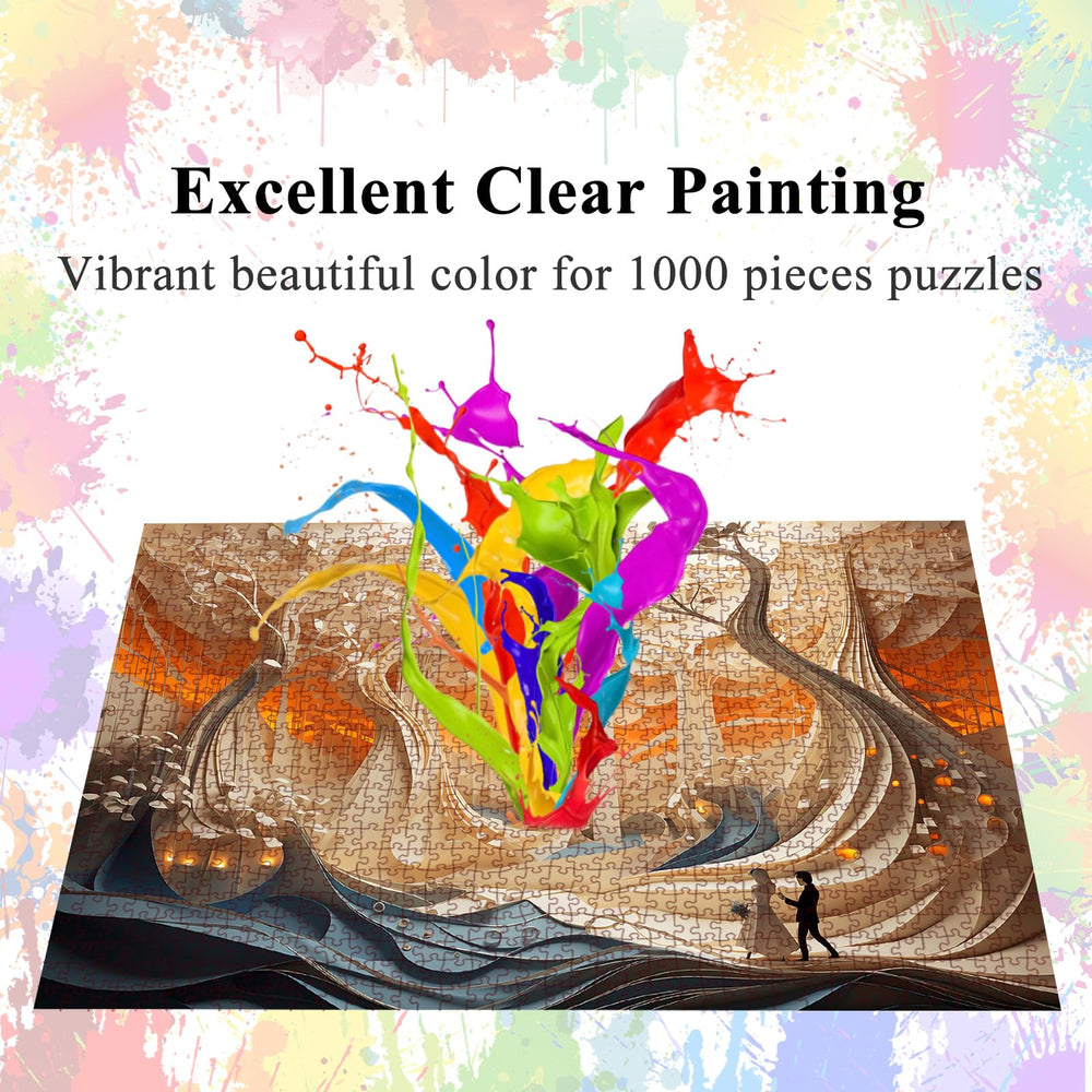 HUADADA concert hall puzzle poster aids reference and steady advancement