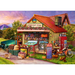 HUADADA country store puzzle 1000 pieces for family puzzle nights