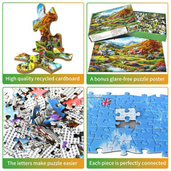 HUADADA eco-friendly puzzle material supports durable, non-toxic play sessions.
