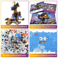 HUADADA Premium recycled paper ensures sturdy, non-toxic pieces.