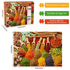 HUADADA puzzle on table ready for relaxing mindful activity