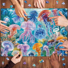 HUADADA grey-card puzzle pieces offer a premium feel with durable interlock
